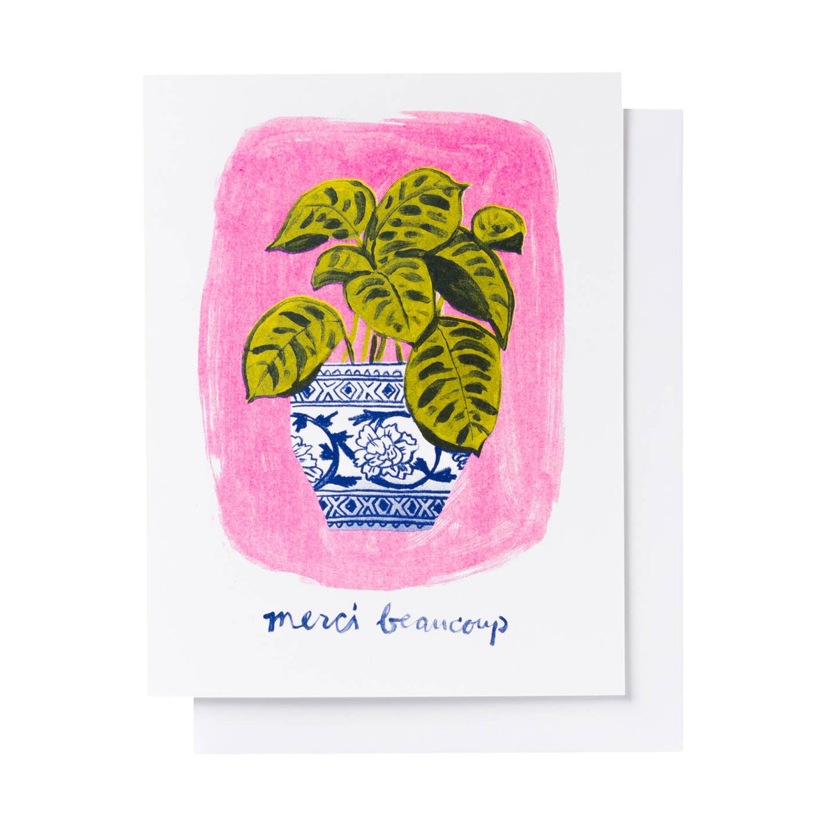 Merci Beaucoup Plant Card
