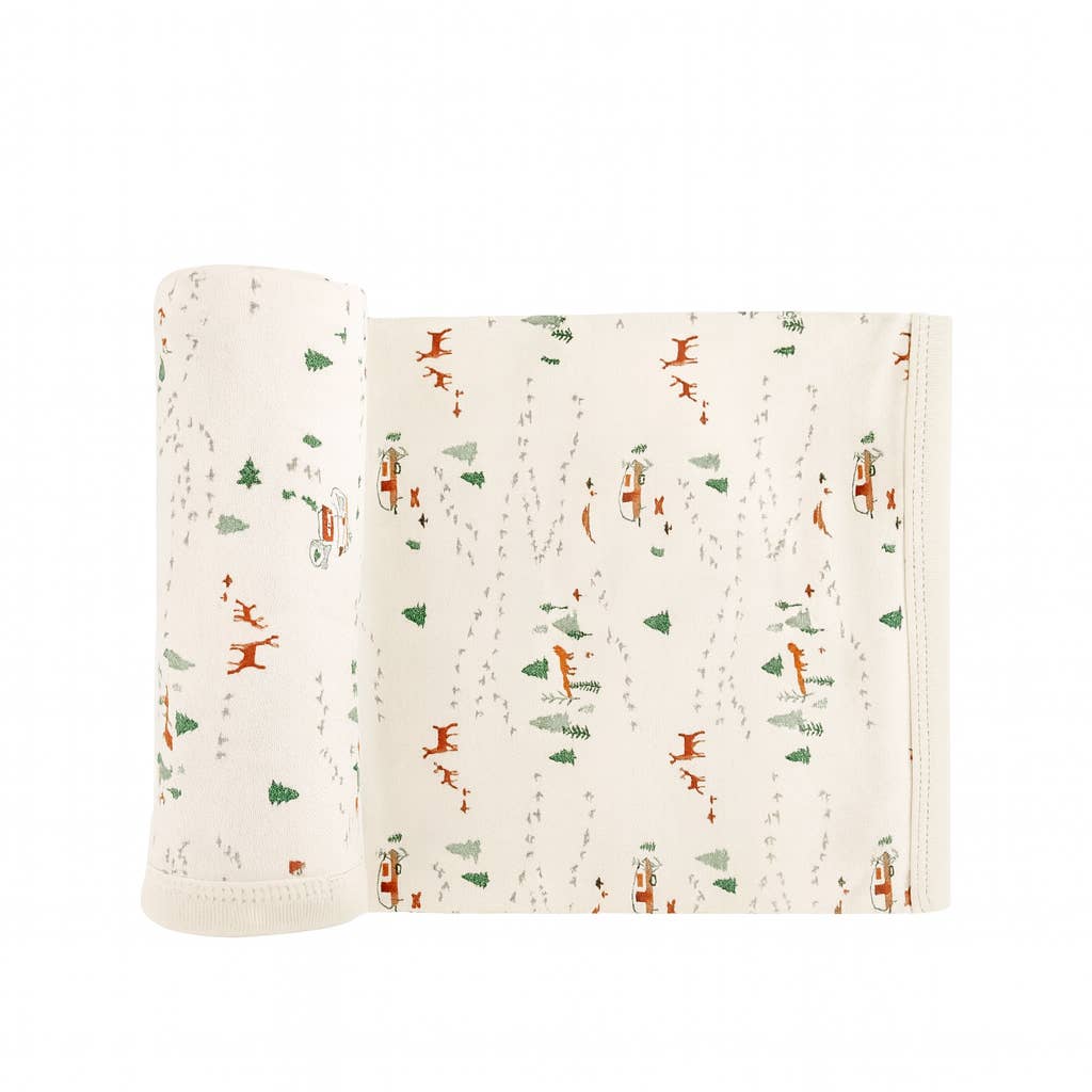 Into the Woods Organic Cotton Baby Blanket