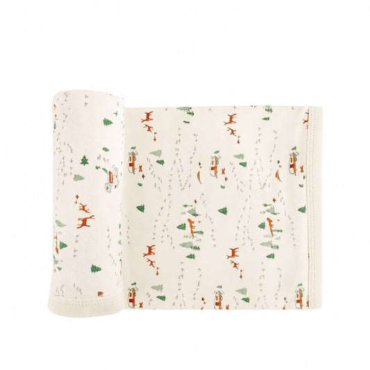 Into the Woods Organic Cotton Baby Blanket