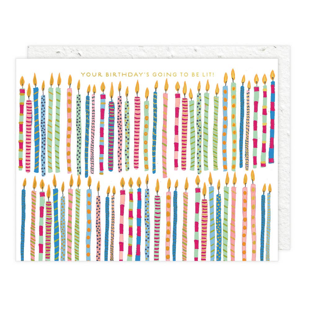 Birthday Candles Going to be Lit Card