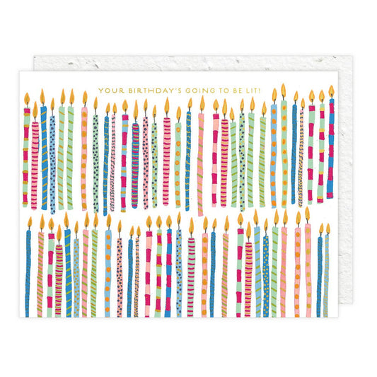 Birthday Candles Going to be Lit Card