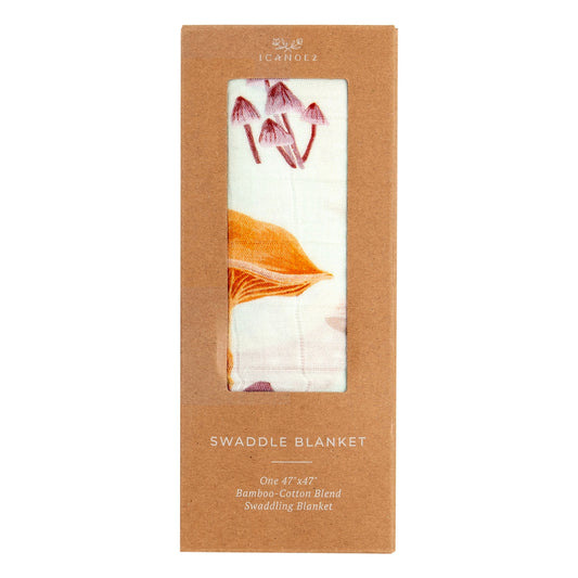 Mushrooms Swaddle Blanket
