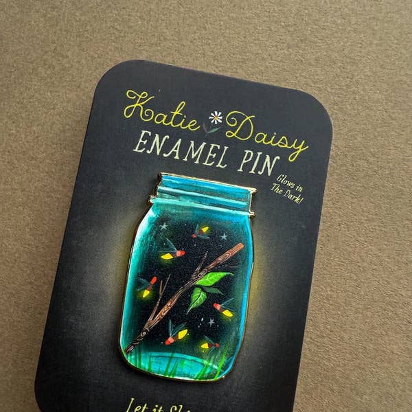 Firefly Jar Enamel Pin