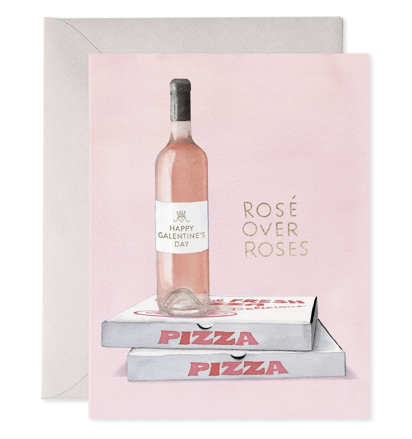 Rose Over Roses Galentines Card