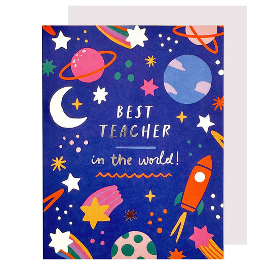 Best Teacher in the World Card