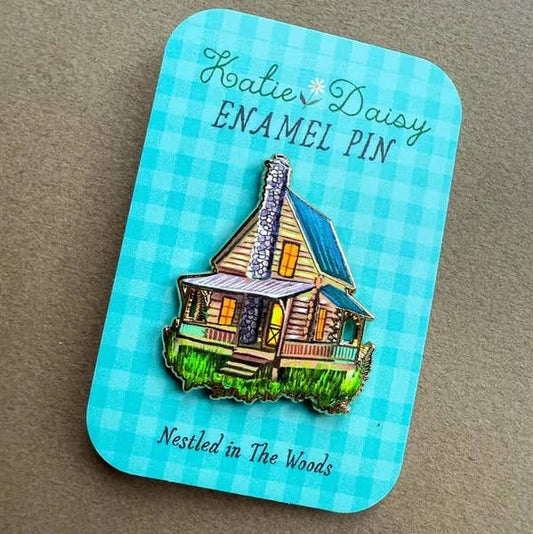 Cabin Enamel Pin