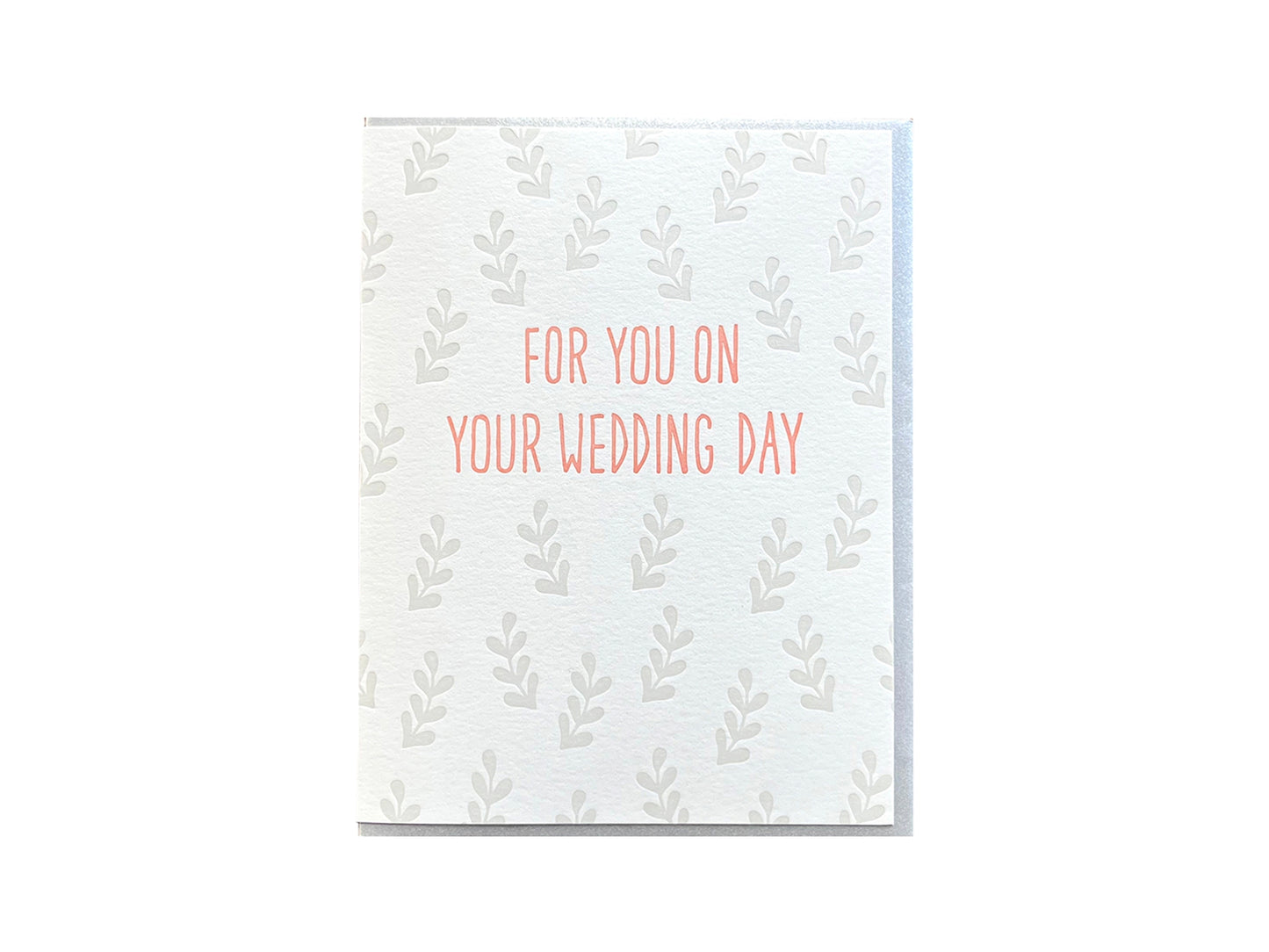 For Your Wedding Day Card