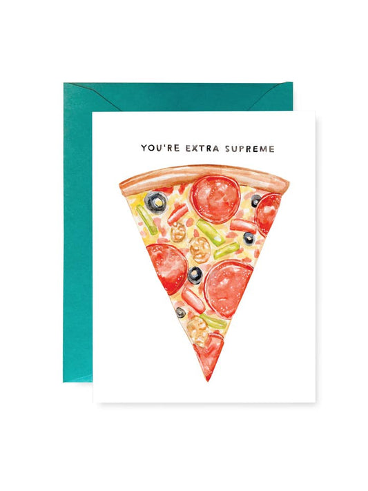 Pizza Extra Supreme Card
