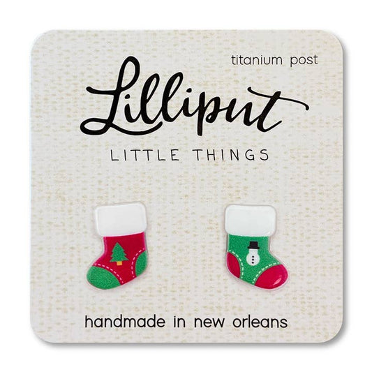 Christmas Stocking Earrings