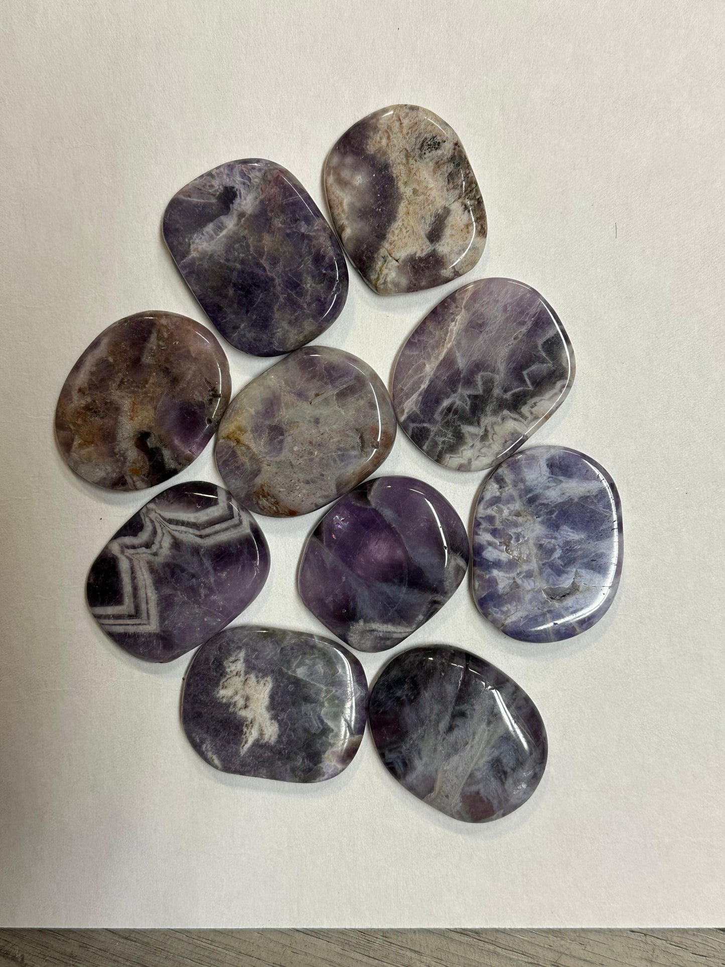 Amethyst Worry Stone