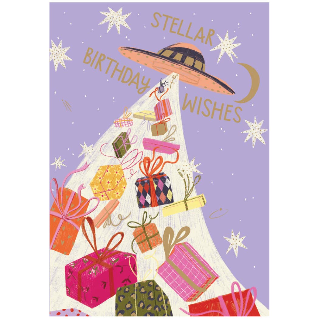 Stellar Birthday Wishes Petite Card