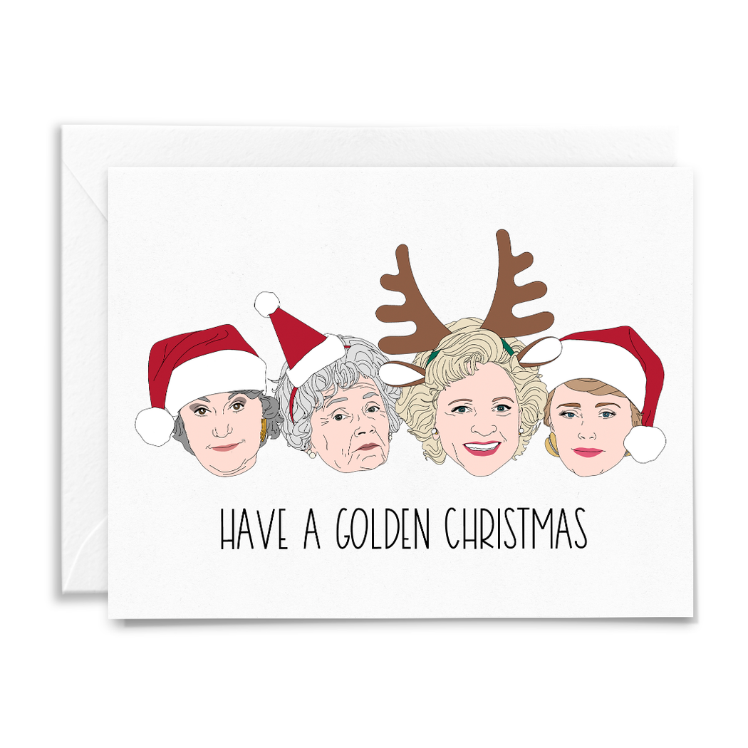 Have A Golden Girls Christmas Card Holiday Card