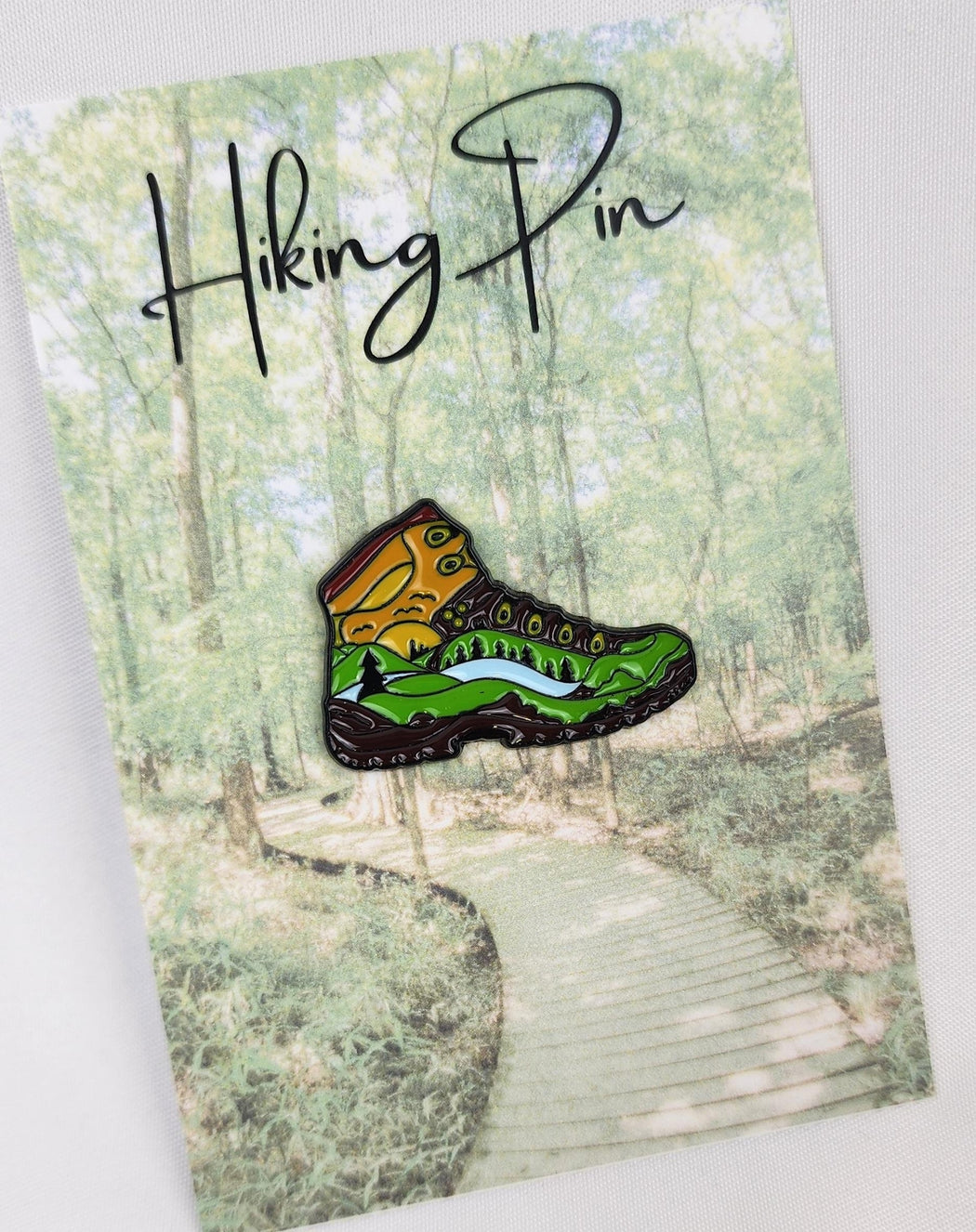 Hiking Boot Enamel Pin