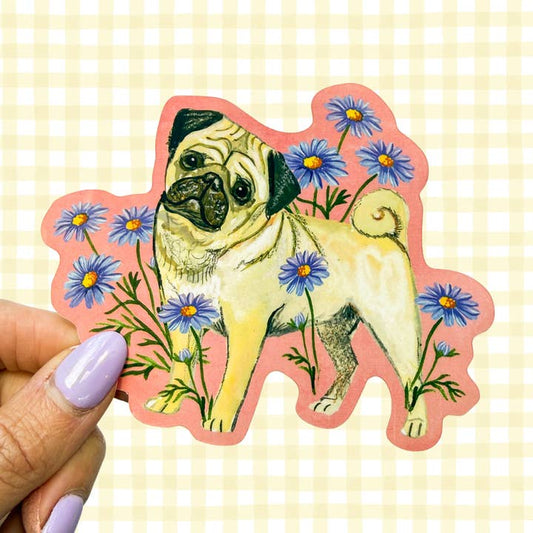 Pug Dog Sticker