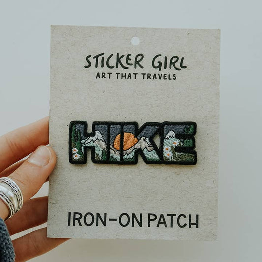 Hike Embroidered Patch