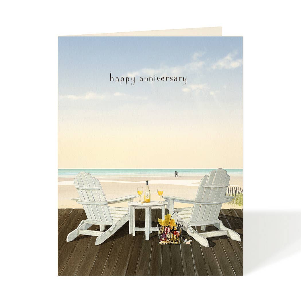 Adirondack Bliss Anniversary Card