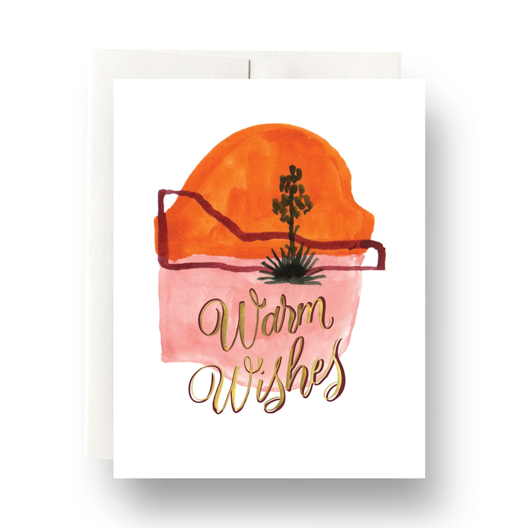 Cactus Warm Wishes Holiday Cards