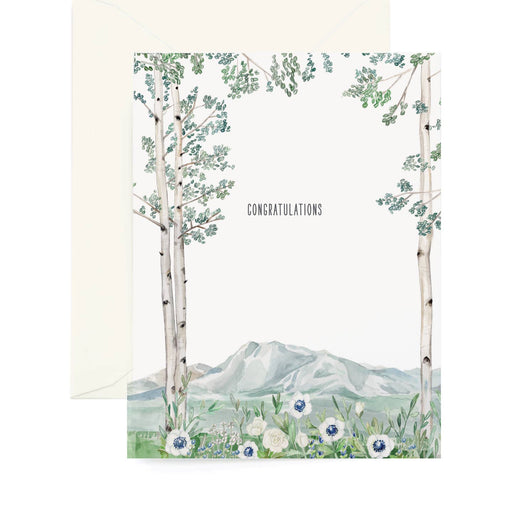 Mountain Vista Congratulations Card