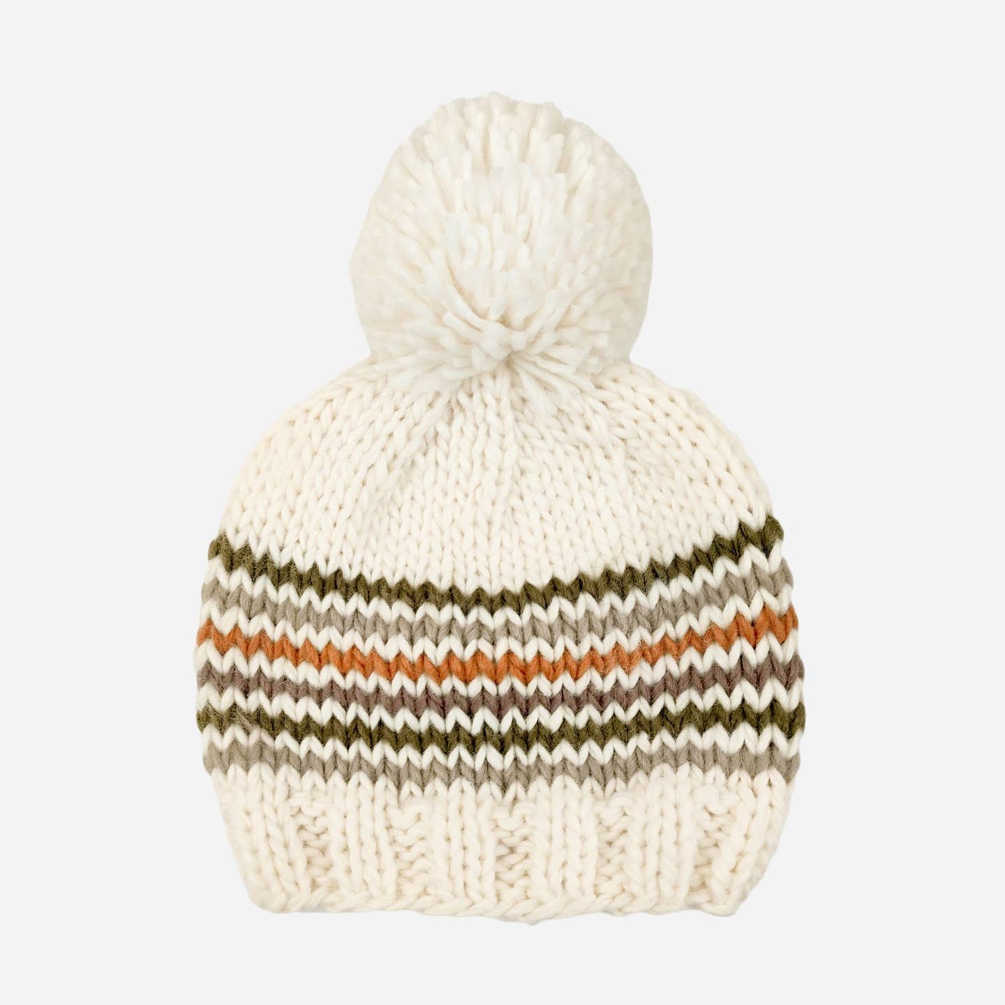 Woodland Stripe Knit Baby Kids Hat