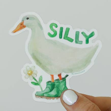 Silly Goose Sticker