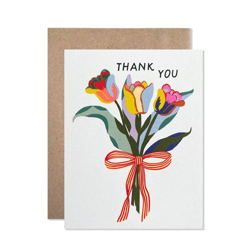 Thank You Tulips Card