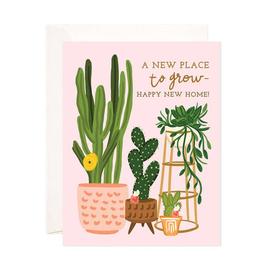 New Place To Grow Home Card