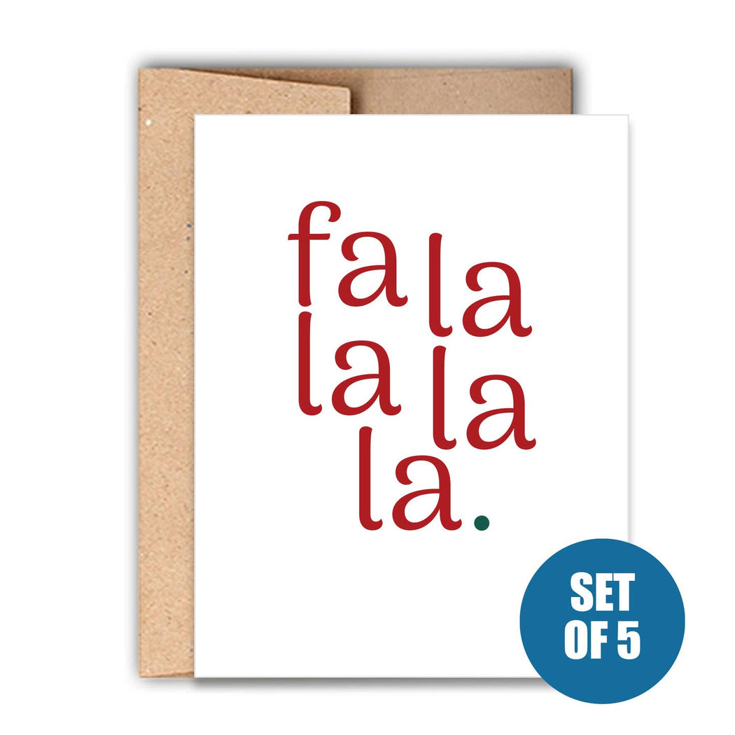 Fa La La La Holiday Cards