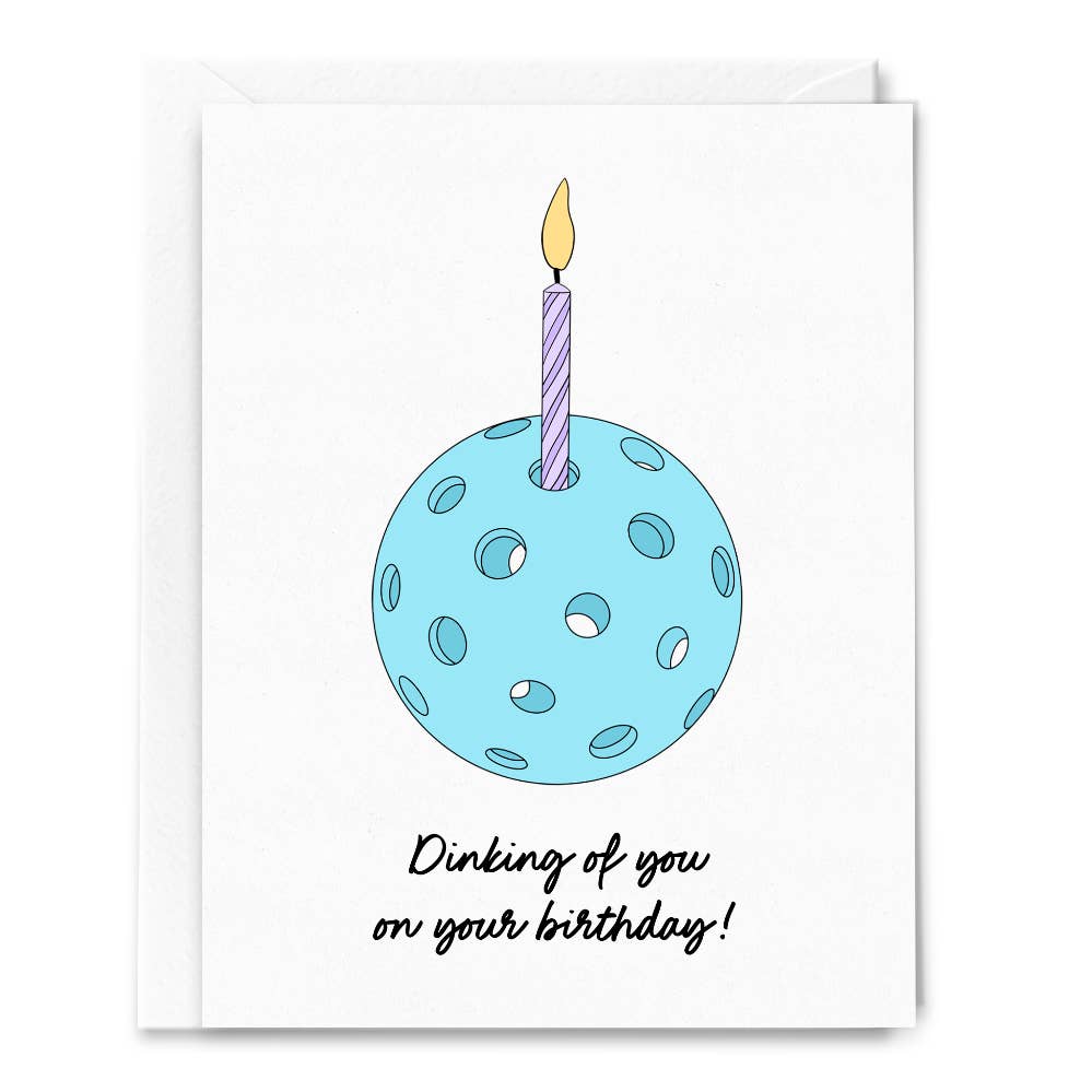 Dinking of You On Your Birthday Card