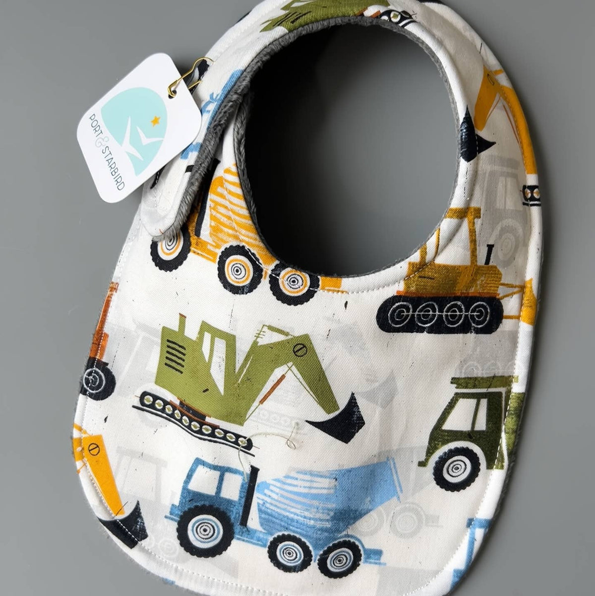 Trucks at Work Bib