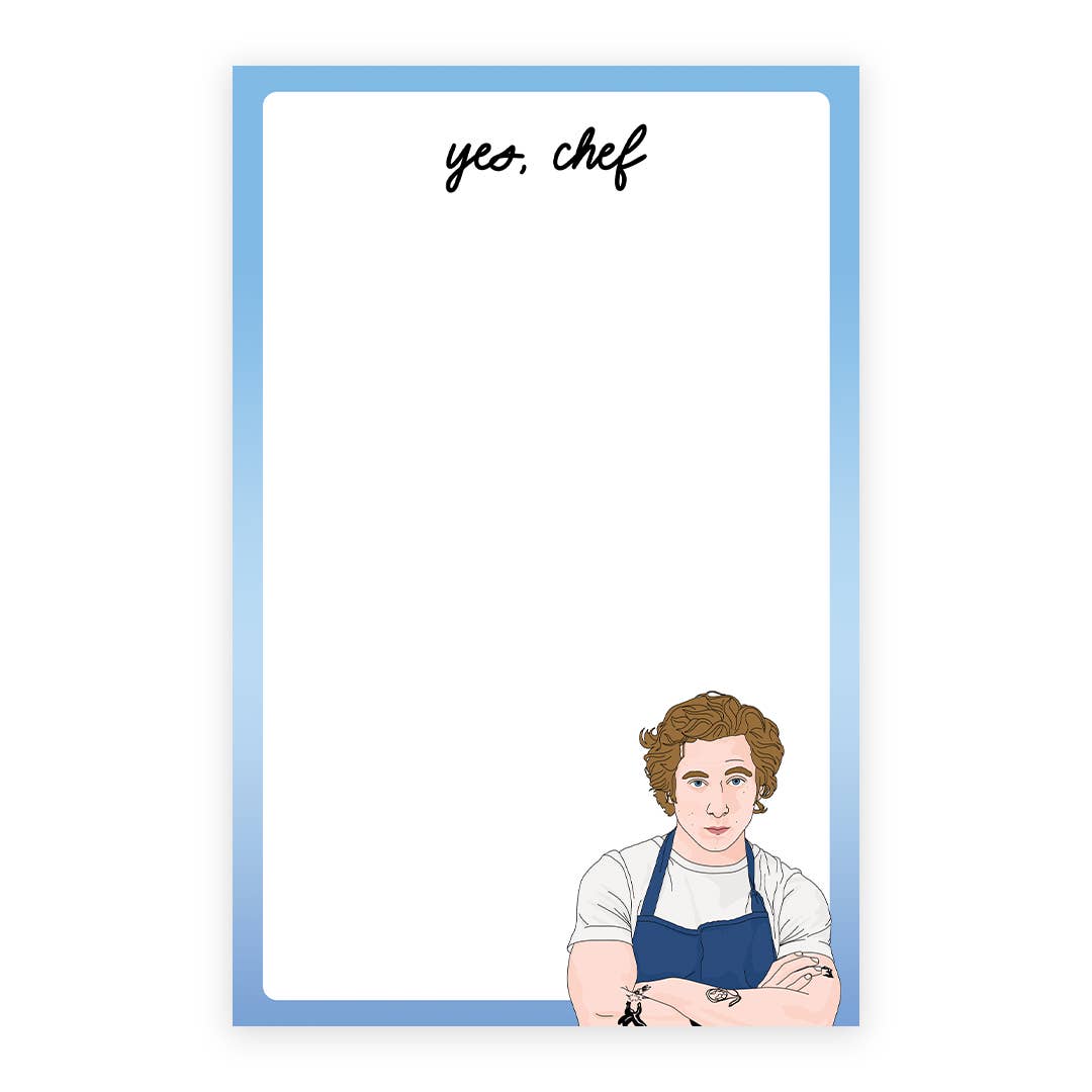 Bear Yes Chef Notepad