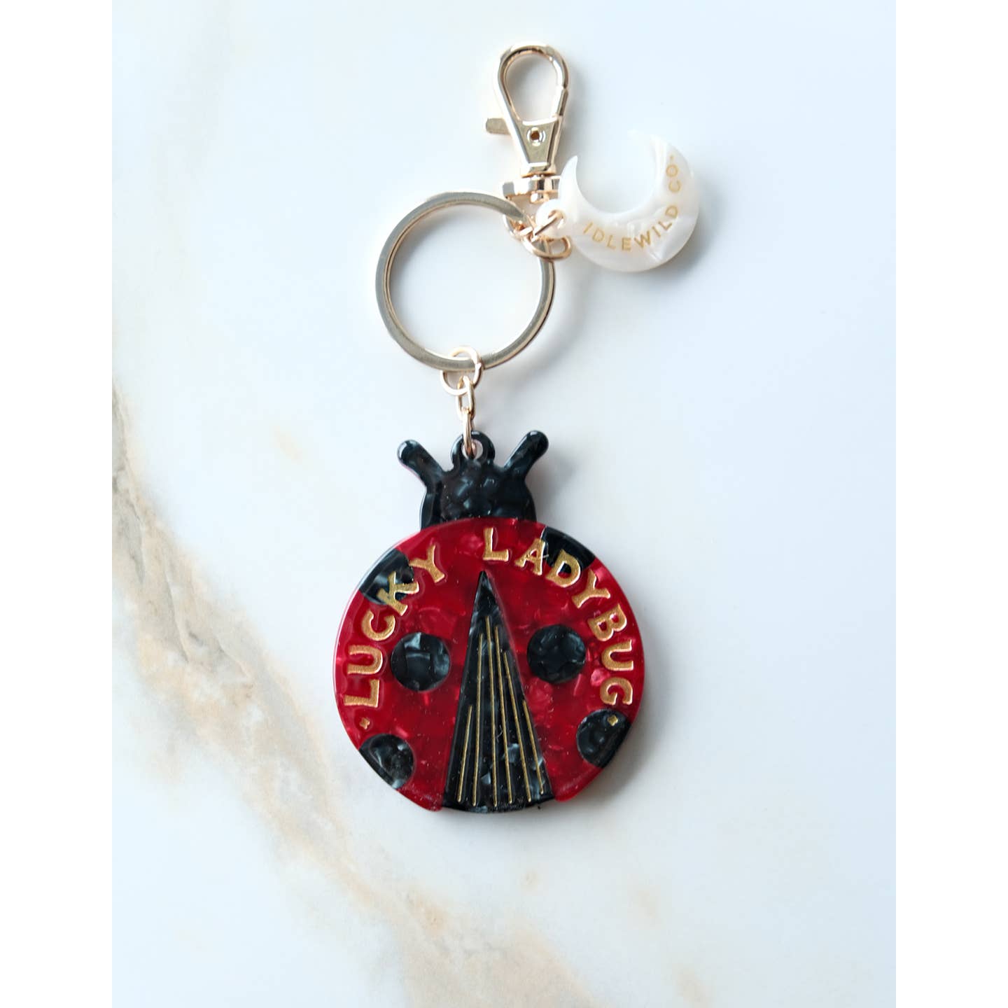Ladybug Bag Charm