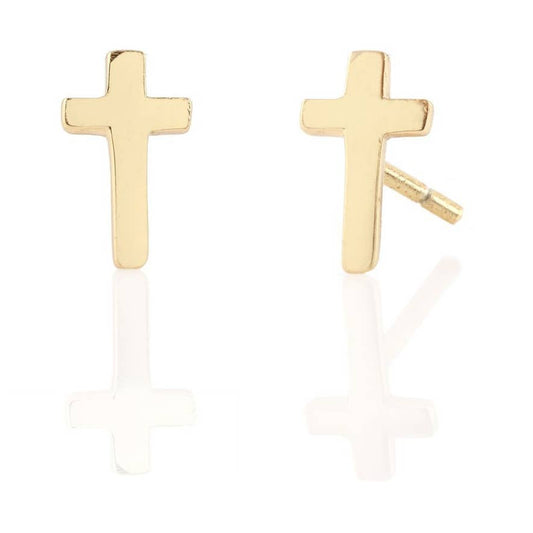 Cross Stud Earrings