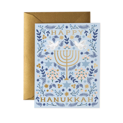 Hanukkah Menorah Card