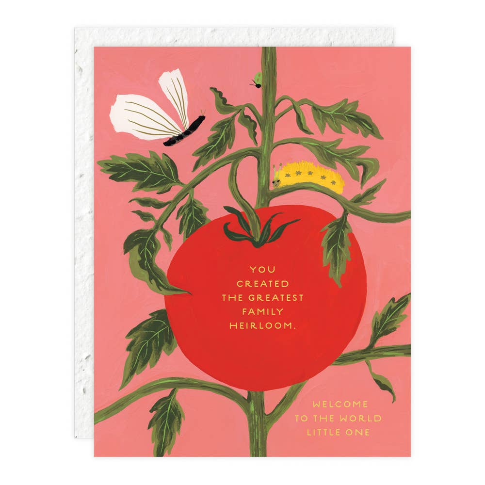 Created Greatest Family Heirloom Baby Card