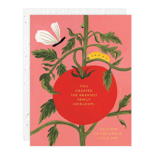 Created Greatest Family Heirloom Baby Card