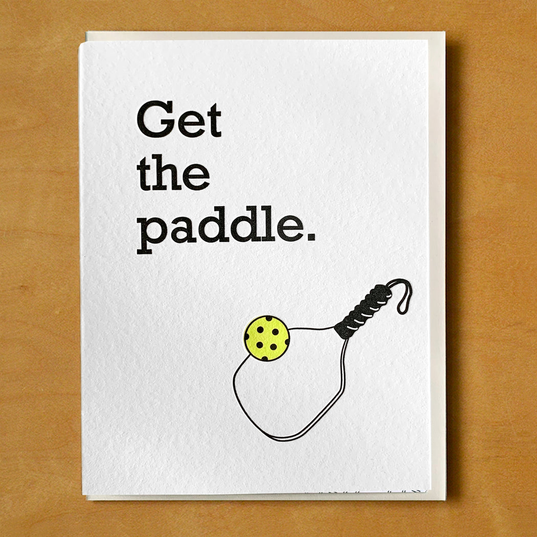 Get the Paddle Pickleball Card