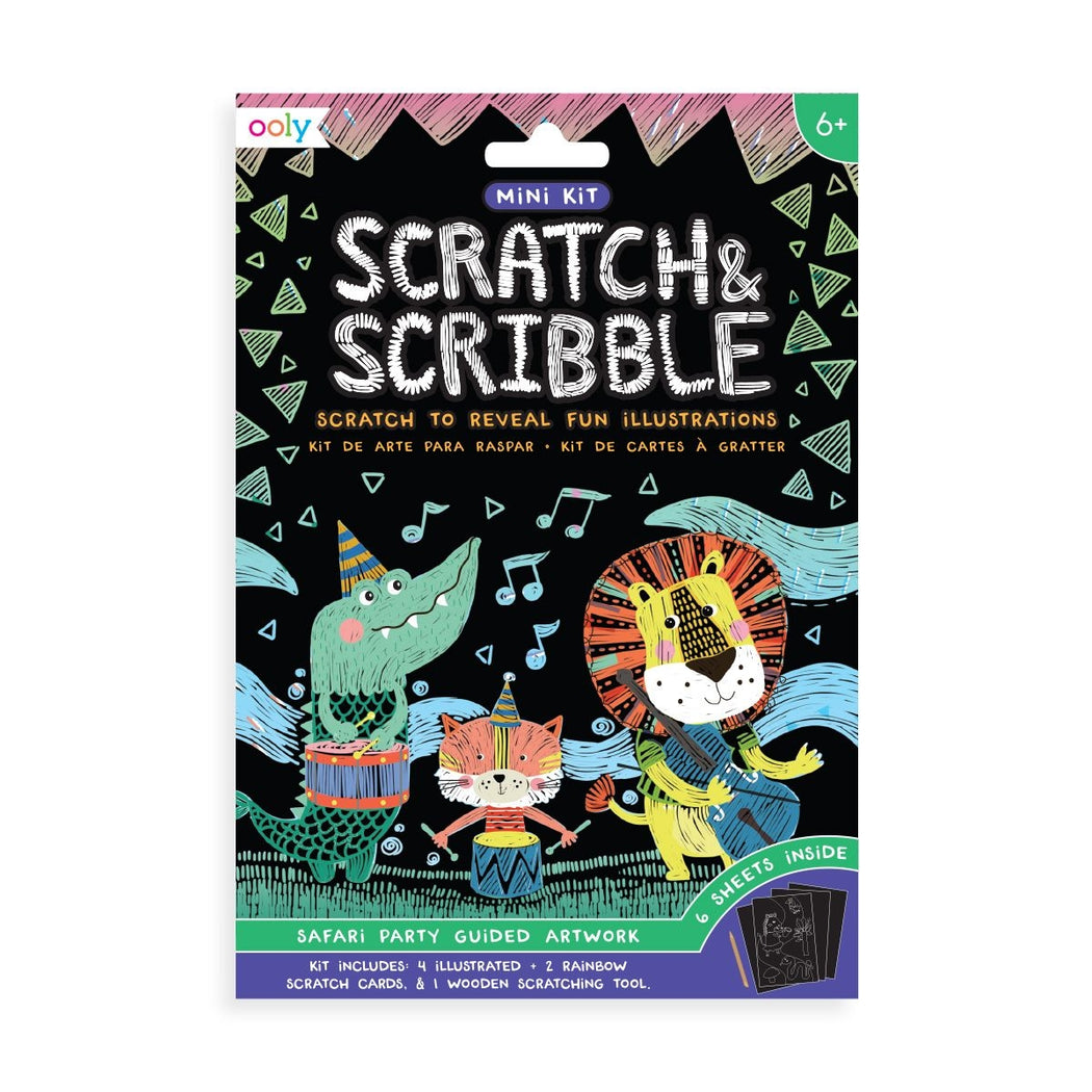 Mini Scratch & Scribble Art Kit