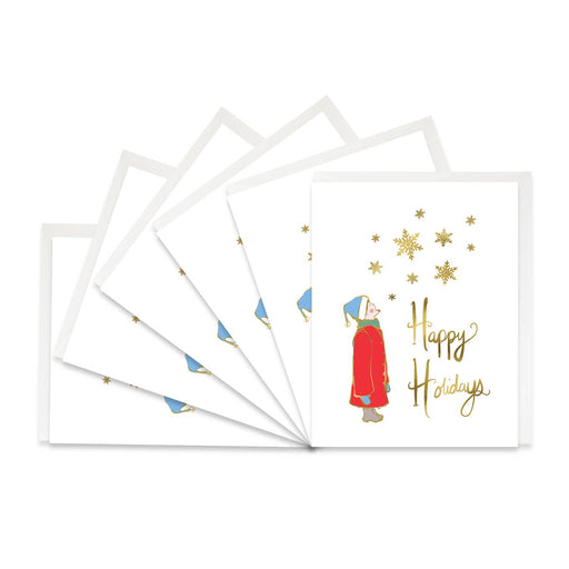 Snowflake Taster Happy Holidays Cards