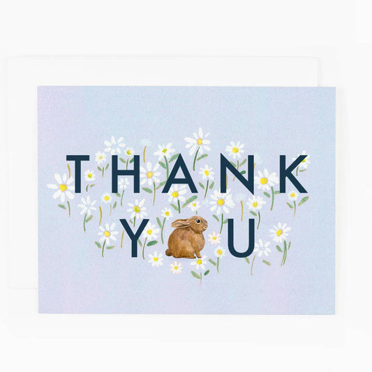Brown Bunny Thank You Card Box Set