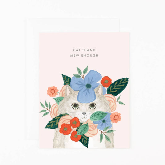 Cat Thank Mew Enough Card