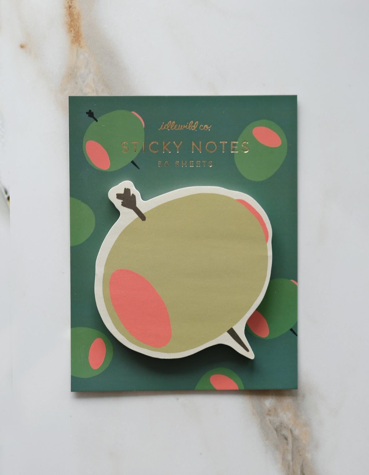 Olive Sticky Notes