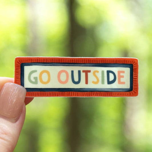 Go Outside Sticker