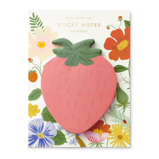 Strawberry Sticky Notes