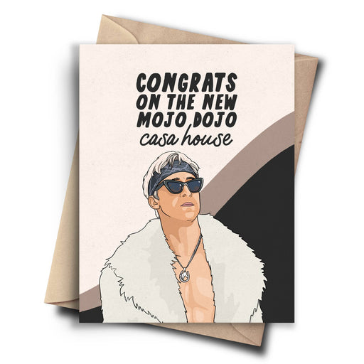 Ken Congrats New Mojo Dojo Casa House Card