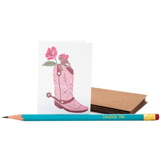 Boot Mini Blank Cards