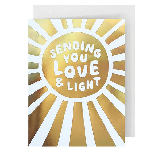 Sending You Love & Light Sympathy Card