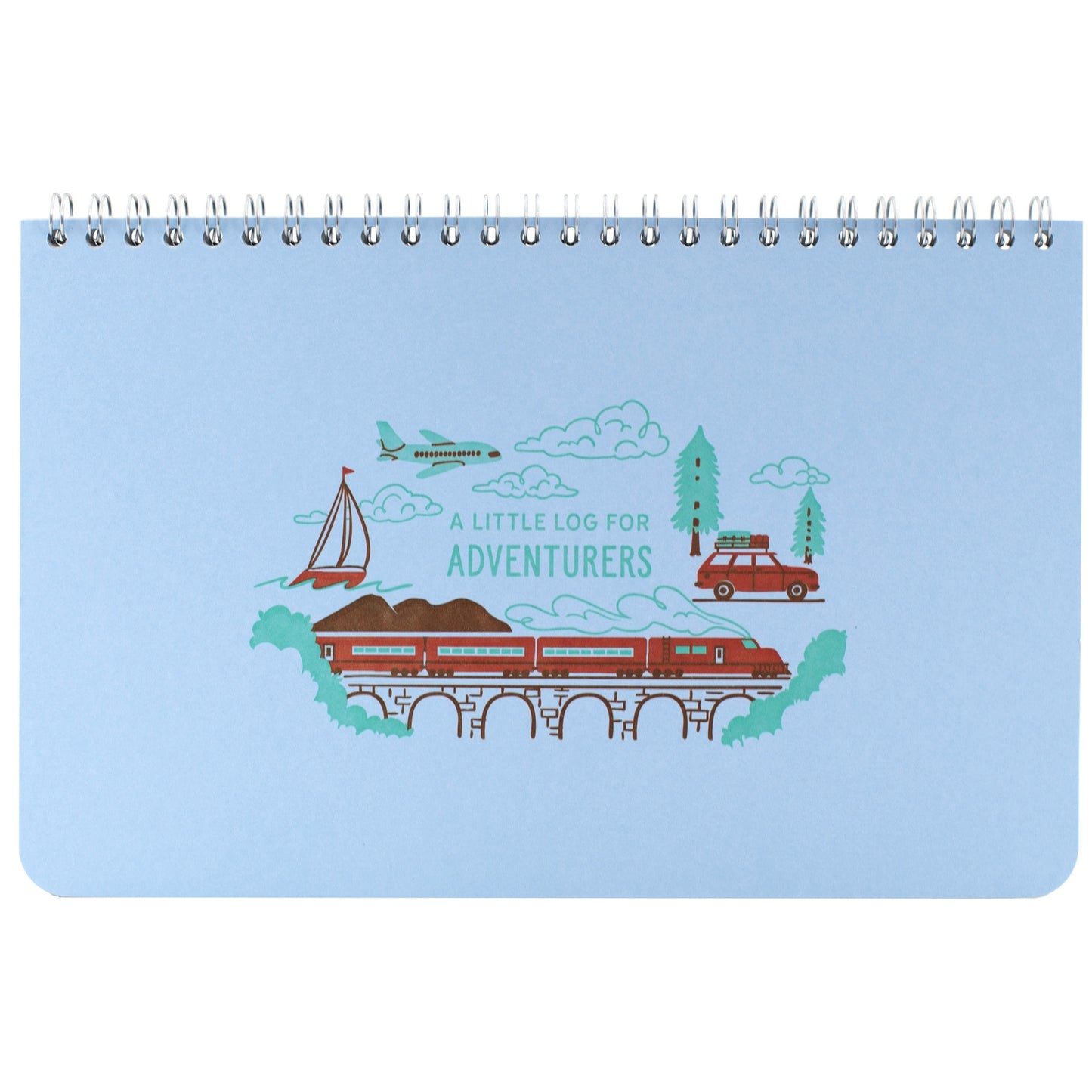 A Little Log For Adventurers Notebook