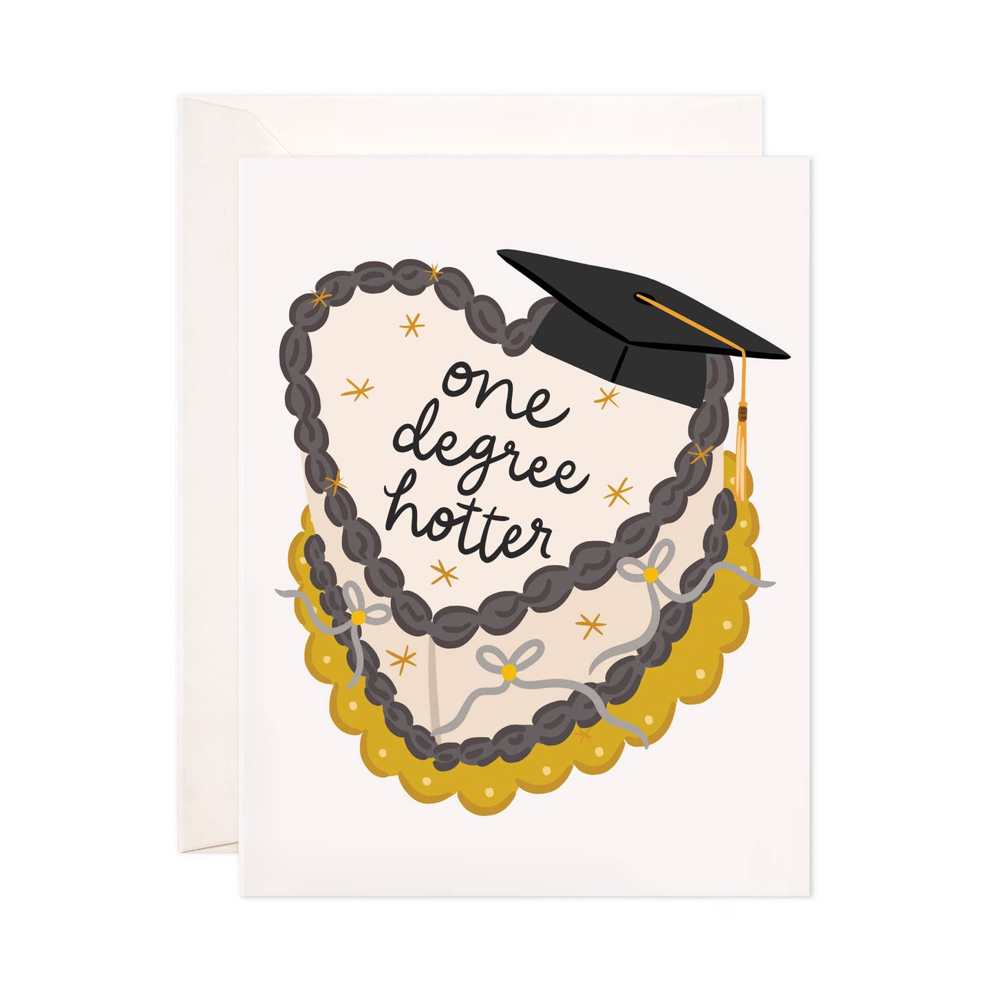 One Degree Hotter Grad Card