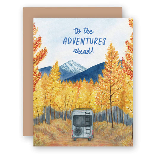Autumn Adventures Ahead Card