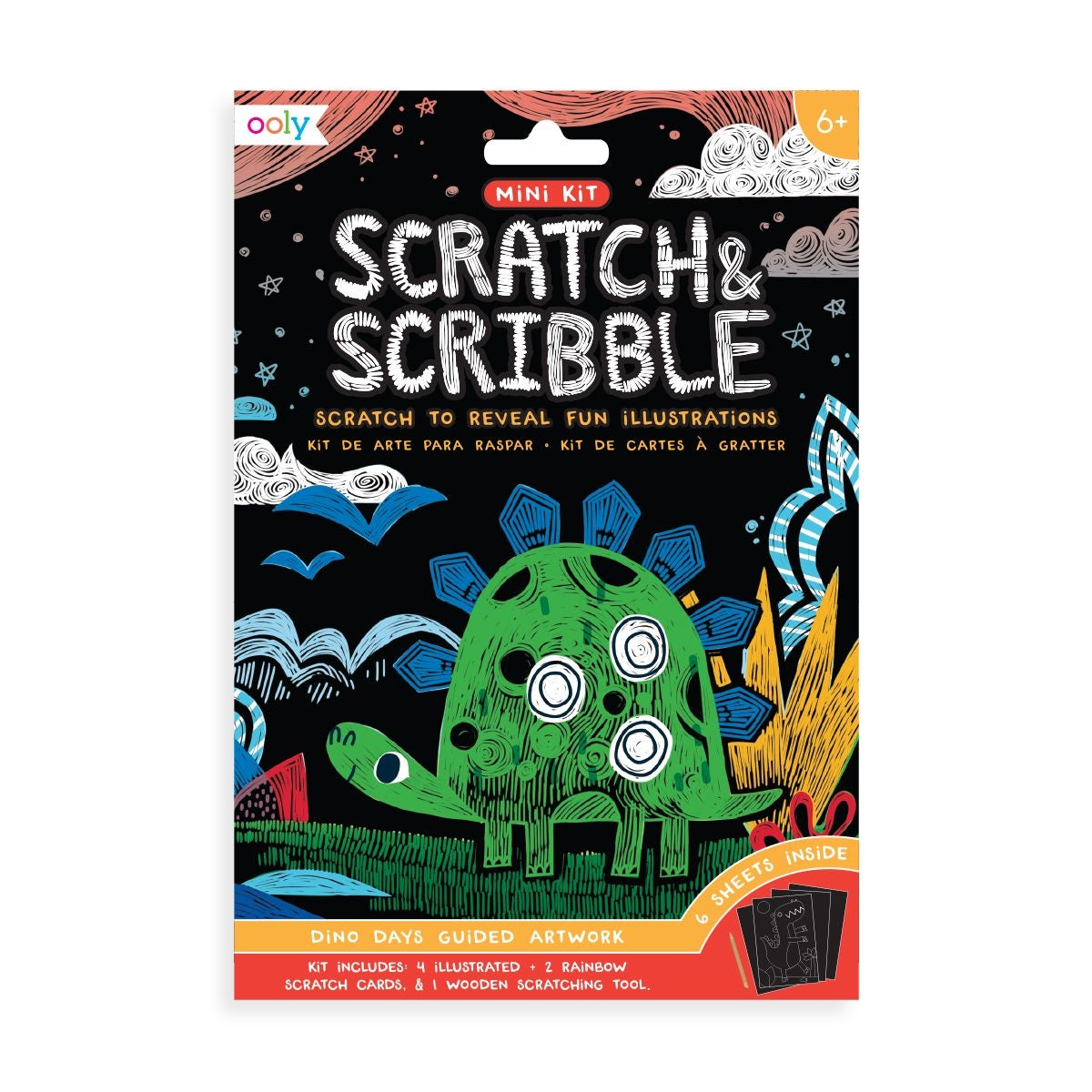 Mini Scratch & Scribble Art Kit